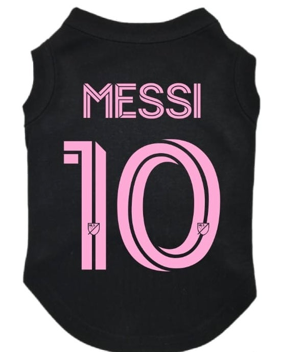 Messi #10 Dog Soccer Jersey