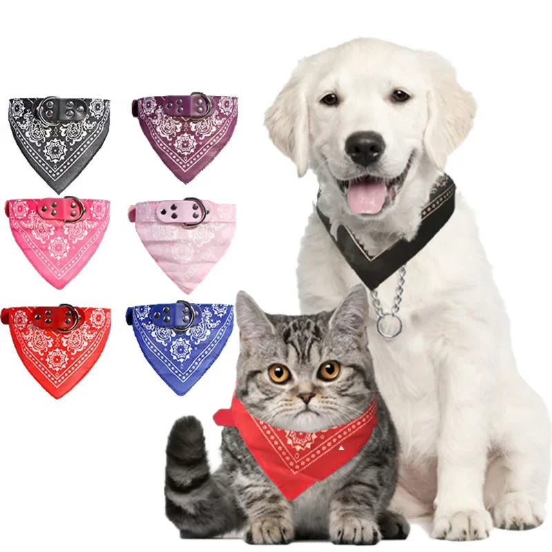 Fashion Pet Bandana Collar