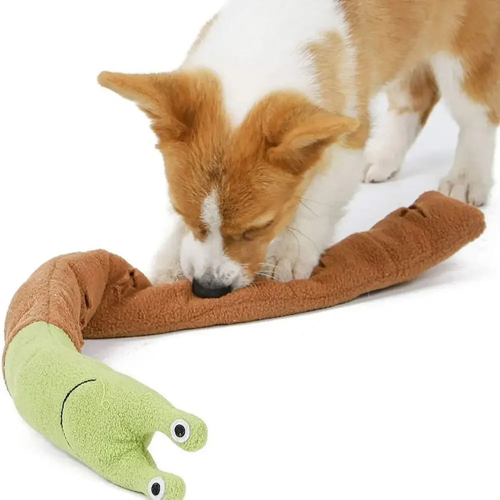 Snail Shape Dog Puzzle Toys