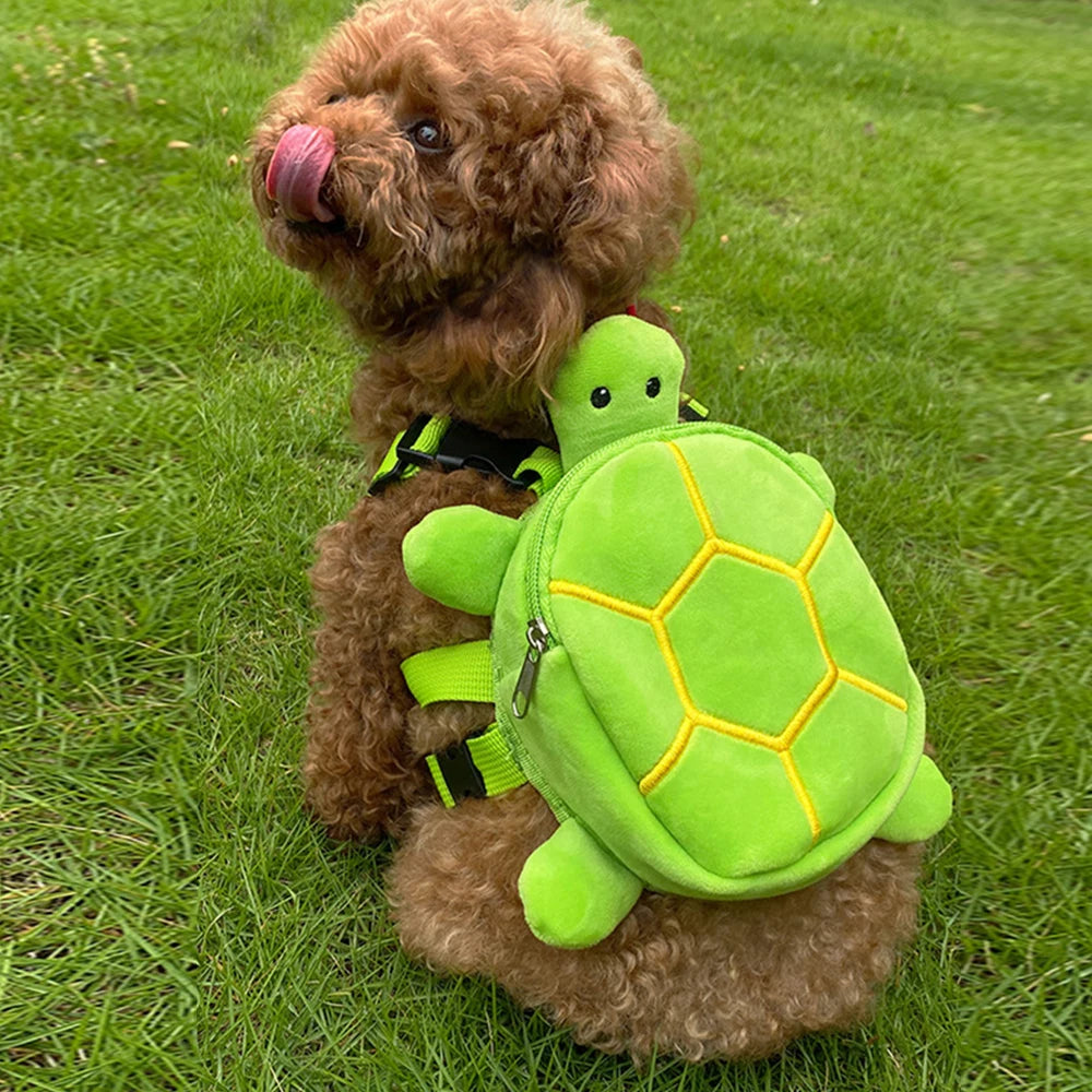 Dog Backpack Turtle Shape