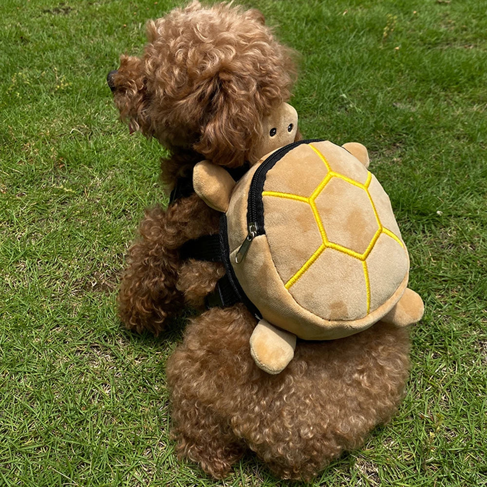 Dog Backpack Turtle Shape