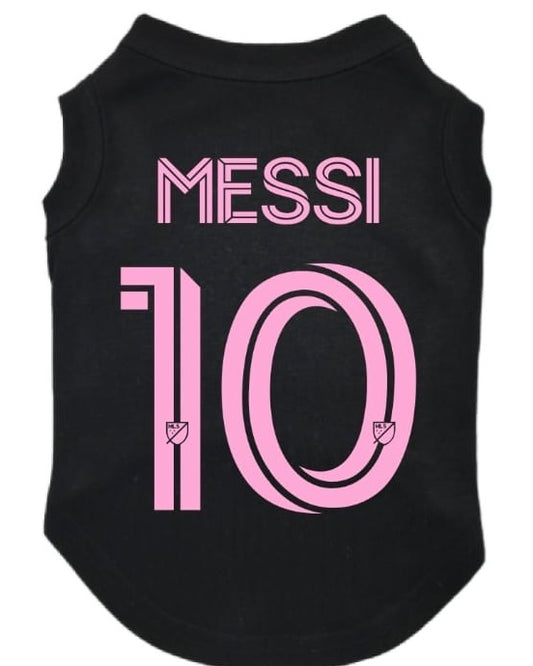 Messi #10 Dog Soccer Jersey