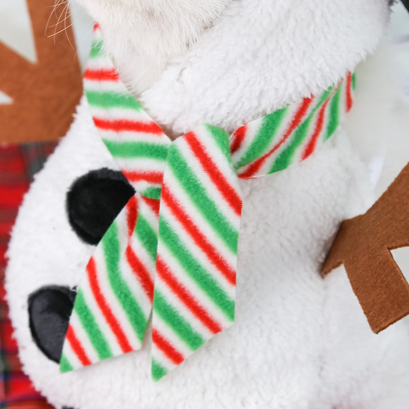 Dog Christmas Snowman Outfit