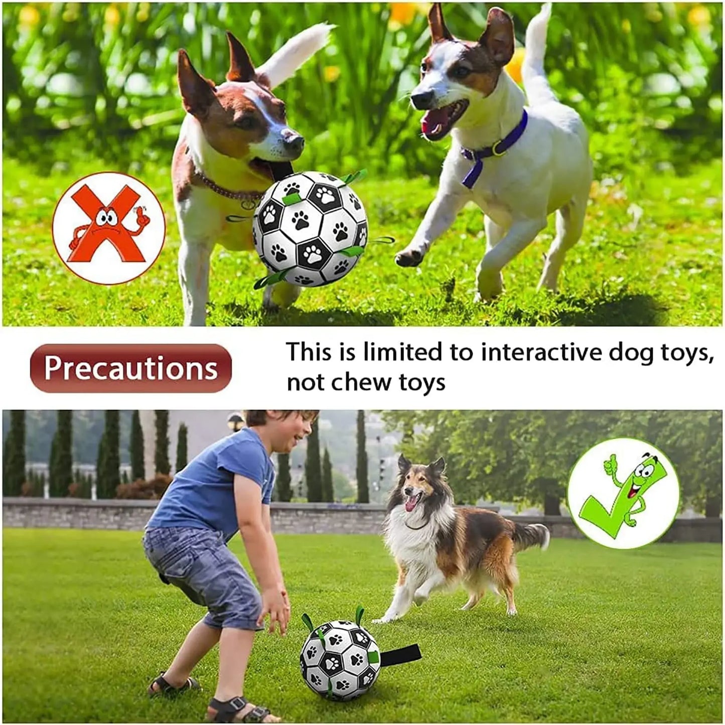 Dog Soccer Ball